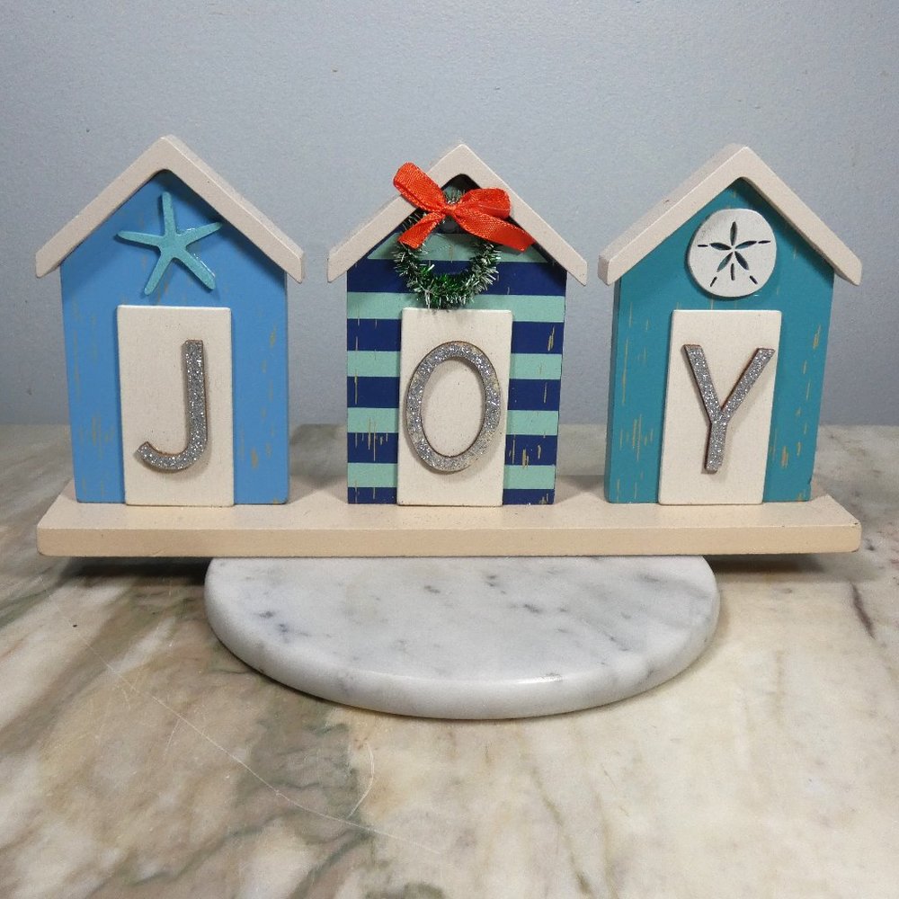 Beach Themed - Christmas Beach Shacks Houses - Ocean, Sea, Lake, Beach